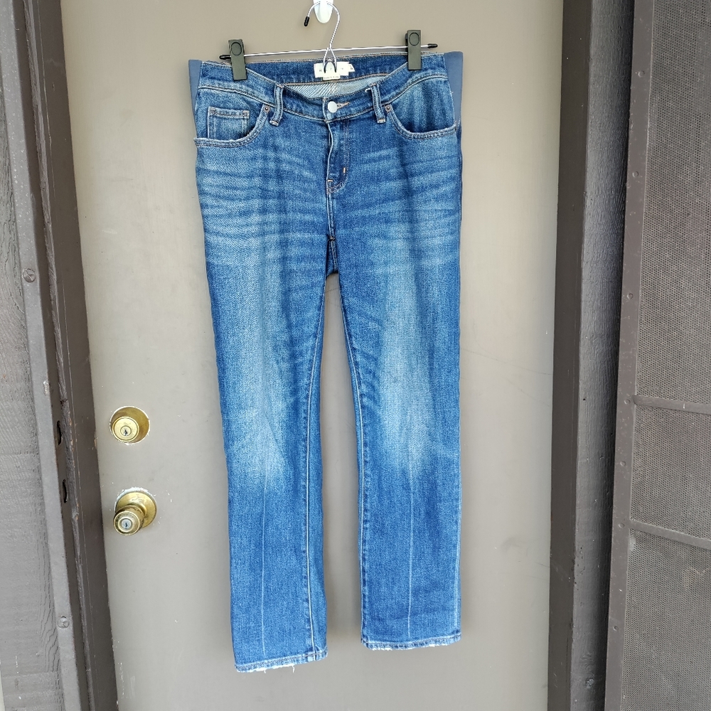 Hatch Maternity Jeans Medium Wash Denim